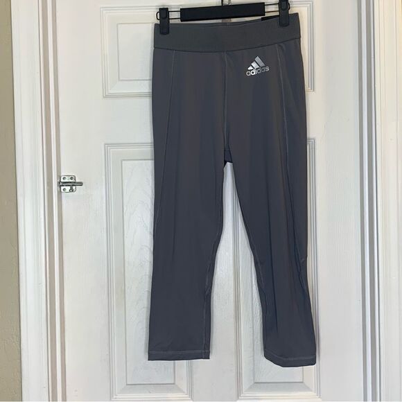 Adidas Techfit 3/4 Length Tight Leggings Size Medium - Picture 5 of 11